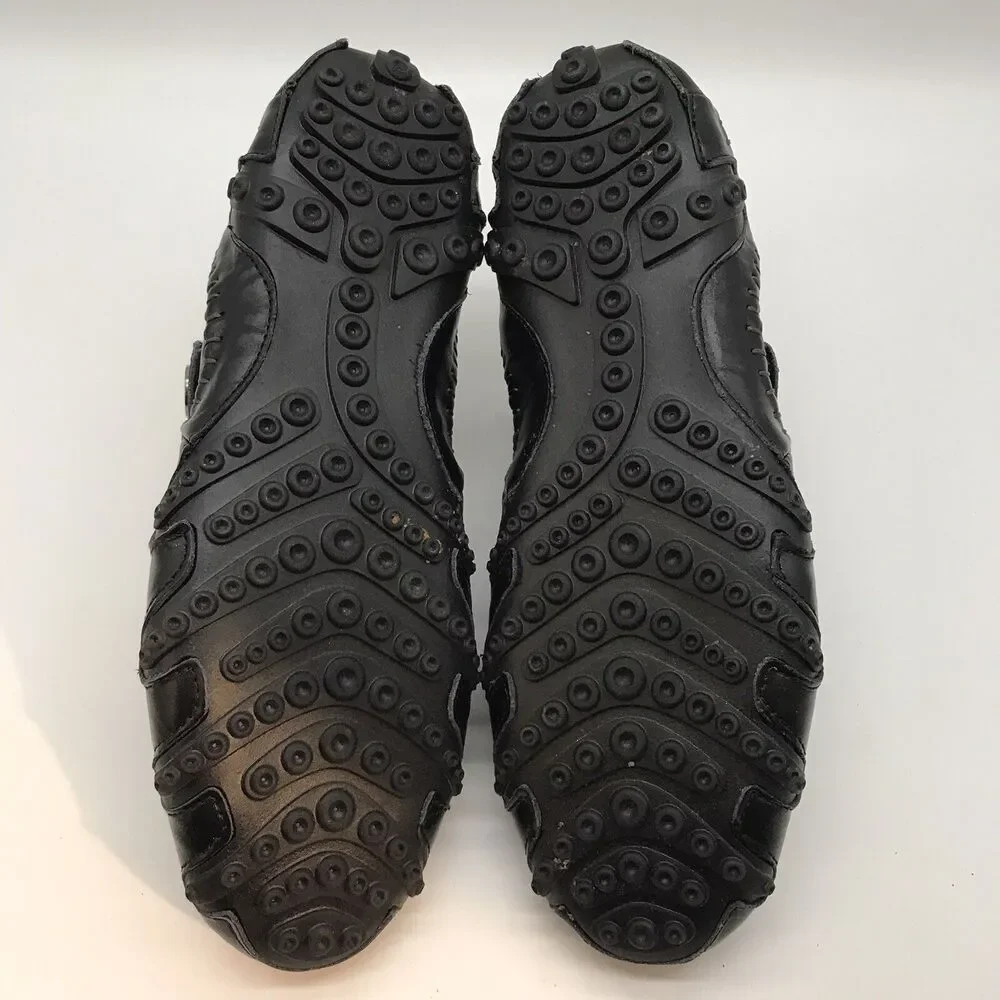 Buyup black leather